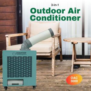 Equator Releases OAC 3000: Outdoor-Rated Portable Air Conditioner and Heater with 3-in-1 Functionality
