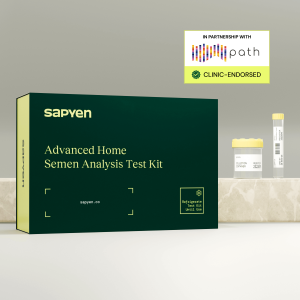 Sapyen Advanced Home Semen Analysis Test Kit - In Partnership with Path Fertility