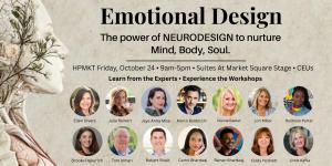 The NeuroDesign Academy’s Emotional Design Series, will feature (14) speakers, who consist from some of the brightest minds, thought leaders, and the leading experts in our industry.