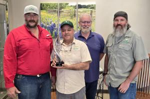 Marino Padilla's 25 year award 2