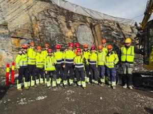 EarthGrid and Statnett teams at the Norway tech demonstrations.