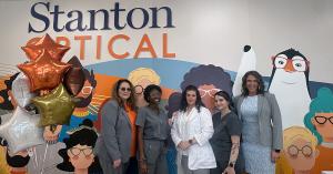 Stanton Optical Fayetteville (NC) Staff Celebrating Grand Opening Ceremony
