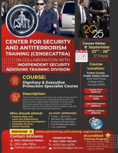 EP Course Training Flyer