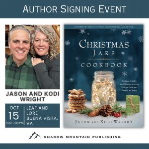 Jason and Kodi Wright will appear at Leaf and Lore in Buena Vista, Virginia