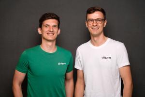 Alguna's founders, Aleks Đekić and Jamie Macleod