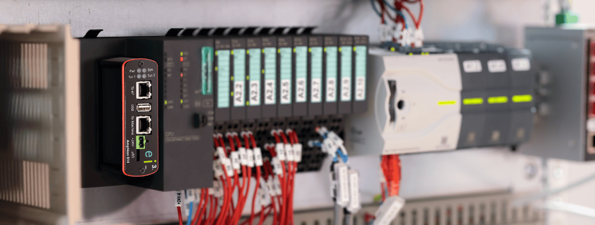 Amphion hardware gateway for secure industrial connectivity and edge processing
