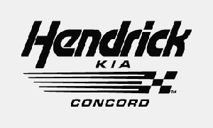 Hendrick Kia of Concord Logo Black