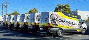 Mobile tire service vans from Gomobile Tires