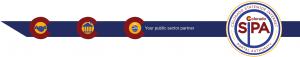Colorado SIPA logo with icons for partner, government, and technology. SIPA your public sector partner makes tech simple