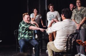 group of comedy performers