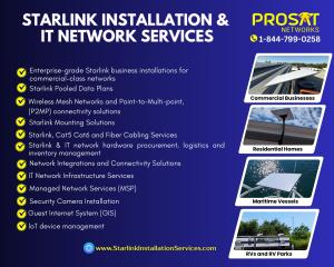 Starlink Installation and IT Network Services NorCal