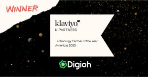 Digioh offiically named Klaviyo's Technology Partner of the Year Americas 2025 at K:BOS Conference
