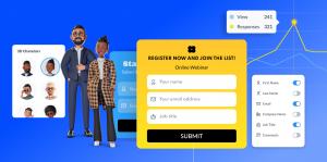 Visme's Interactive Forms that drive conversions