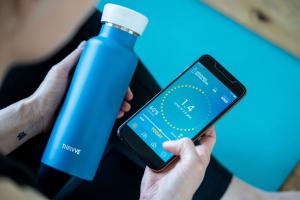 The Thrivve bottle comes with a personalised app