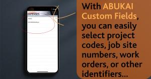 Select project in custom fields