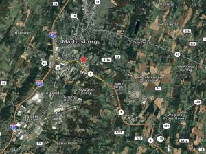 3 BR/1 BA single level brick original owner home on .17 +/- acre lot in the Eastern Heights neighborhood of Martinsburg, WV. This home measures 1,224 +/- sf., and features an eat-in kitchen (all appliances convey); living room w/fireplace; sun room; attic; crawl space