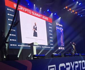 Ray Youssef at the Crypto Summit, Moscow, September 25, 2025.