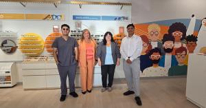 Stanton Optical Fairfield Staff Celebrating Grand Opening Ceremony