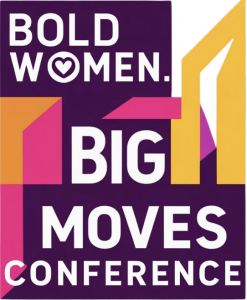 Bold Women, Big Moves 2025 logo celebrating women’s leadership and entrepreneurship in Orlando.