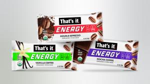 Organic Coffee Energy Bars in Mocha, Vanilla and Double Espresso flavors