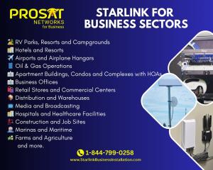 Starlink Business Installation in Louisiana by ProSat Networks 1-844-799-0258