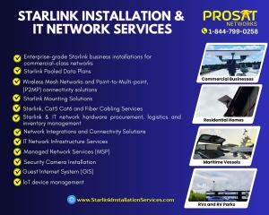 Starlink Installation and IT Network Services Louisiana