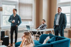 Members of the Hendriks Team during a strategic planning session.