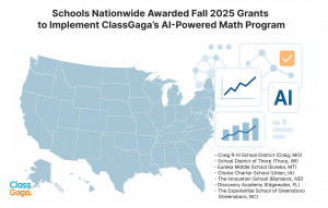 ClassGaga Fall 2025 Math Learning Program Grant Recipients
