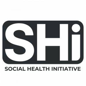 Logo of the Social Health Initiative (SHi), a nonprofit effort supporting civil discourse, youth mental health, and community connection.