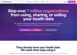 HealthConsent Website Hero