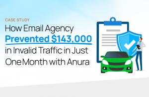 Email Agency prevents $143,000 in invalid traffic in one month with Anura's ad fraud solution.