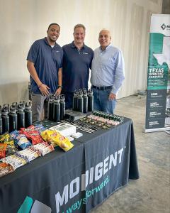 Chris Hillman - Recruiter South Central Region, Modigent; Rob Elias - Recruiter South Central Region, Modigent; and Dan Bueschel, CEO of Modigent.