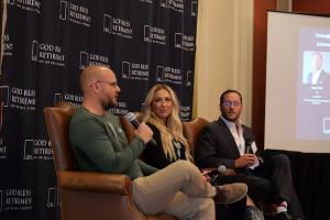 Influencers at a recent panel discussion hosted by Dr. Chicotsky, Shaun Overton (left), Morgan Zip (middle), and Jason Hess (right)