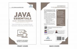 Book cover of Java Essentials Volume 1: Programming Fundamentals by Vibrant Publishers