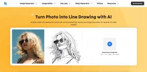 Xole AI Photo to Line Drawing