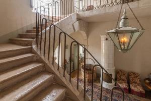 Staircase in the chateau