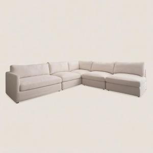 Fabric corner sofa Dubai for stylish modern interiors
