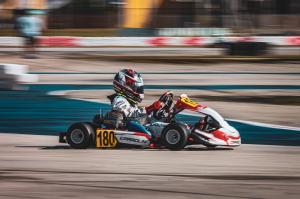 Kart racer Liam Nachawati