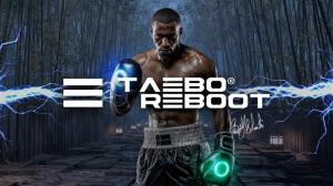 Cover image of Tae Bo Reboot VR showing Billy Blanks in a dynamic workout pose with a Meta Quest headset, representing the launch of his iconic fitness program in virtual reality.
