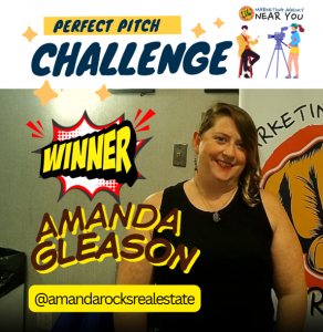 Amanda Gleason delivers a pitch with purpose—educating clients and making real estate feel like home.
