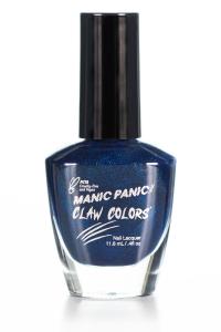 Bottle of Claw Colors's "After Midnight" Glossy Navy Blue Nail Polish