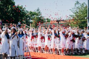 Graduates at Sacred Heart Academy