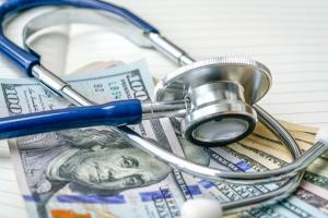 Stethoscope with money