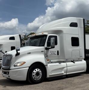 A photo of a truck owned by EB Infinity