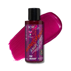 Bottle of Manic Panic Pink Warrior Amplified hair dye