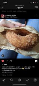 Cinnamon Sugar Vegan Donut