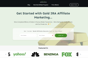 best gold affiliate programs reviewed