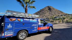 Peerless Plumbing Service Van
