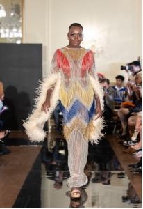 Model, Diana Mahrach Couture (Photo Credit: Shutterstock / Mark Sagliocco)