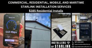 Installers of Starlink (877) 309-1050 — Tennessee Starlink Installation Services
